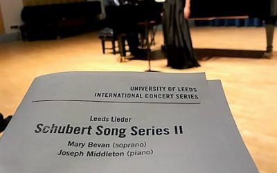 Brilliant reception for Schubert Song Series II